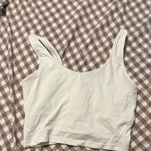 Women's Cream Tank Top